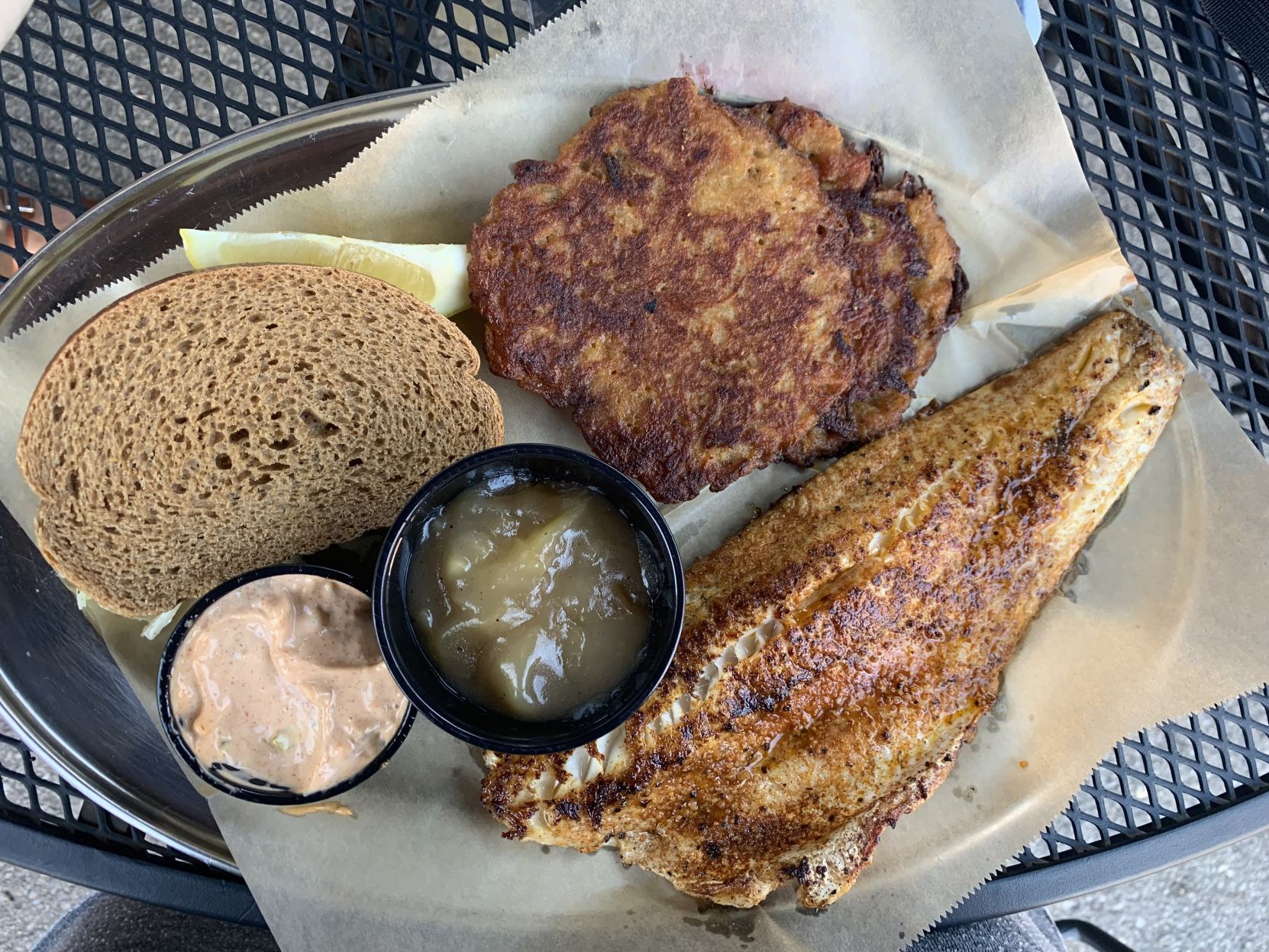 Cajun walleye